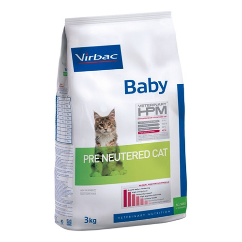 Alimento Virbac Hpm Baby Pre Neutered Cat 1.5 Kg