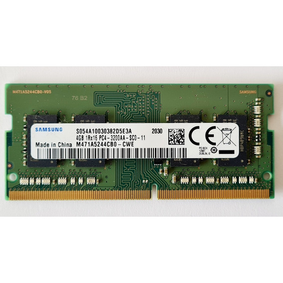 Memoria Ram Samsung Para Portátil 4gb Sdram Ddr4 2666v