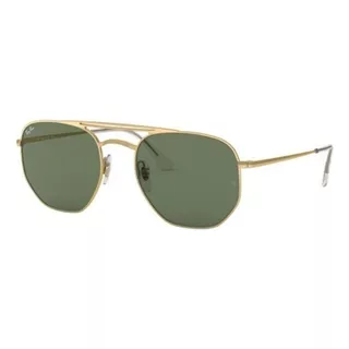 Anteojos De Sol Ray-ban Rb3609, Color Dorado Clásica