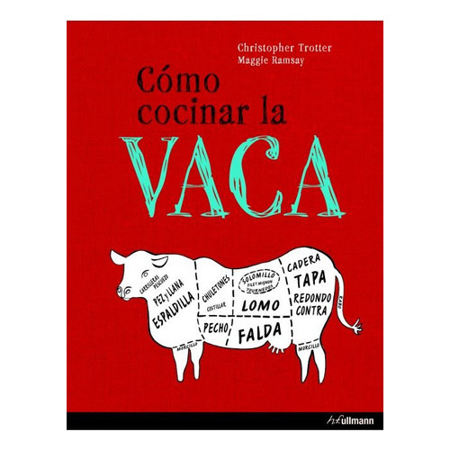 Cómo Cocinar La Vaca, De Trotter, Christopher. Serie N/a, Vol. Volumen Unico. Editorial H.f Ullmann, Tapa Blanda, Edición 1 En Español, 2016