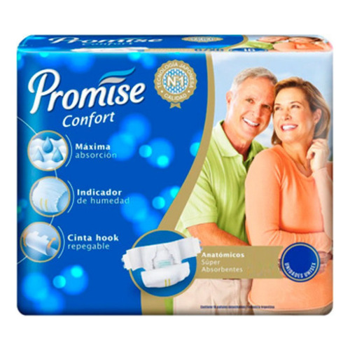 Pañales Para Adulto Promise Confort X8un Talle Grande- extra grande