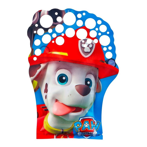 Burbujas Wow Guante Paw Patrol Marshall