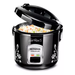 Panela De Arroz Fast Rice 5 Premium Npe-08-5x Mondial Frequência 60hz 220v