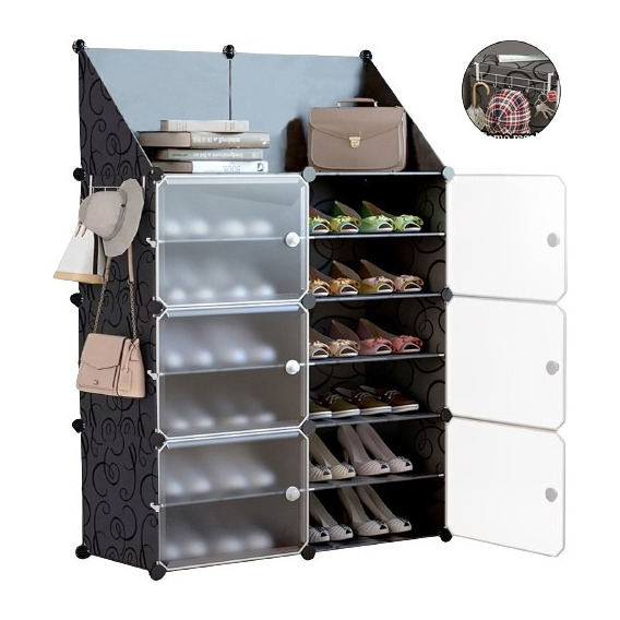 7 Capa Closet Mueble Organizador Ropa Caja Armable Zapateros