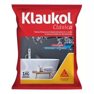 Pastina Klaukol Premiun Bolsa X 1kg X 10 Varios Colores