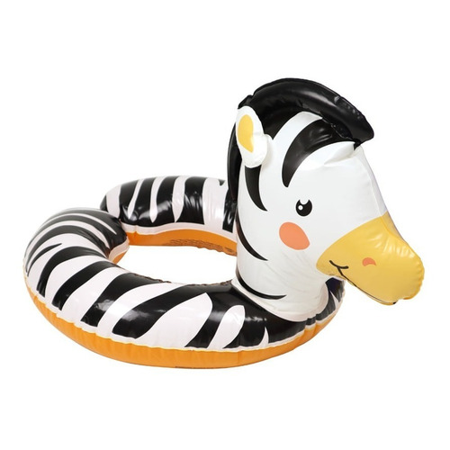 Boya circular para piscina con animales Saffari Zebra para niños