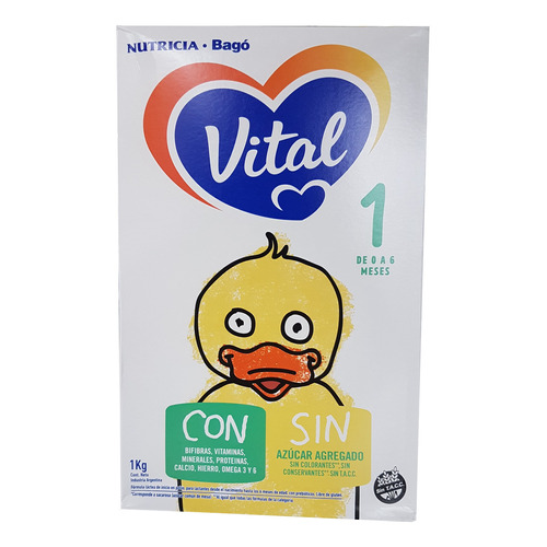 Nutricia Bagó Vital 1 En polvo - Caja - 1 - 1 kg