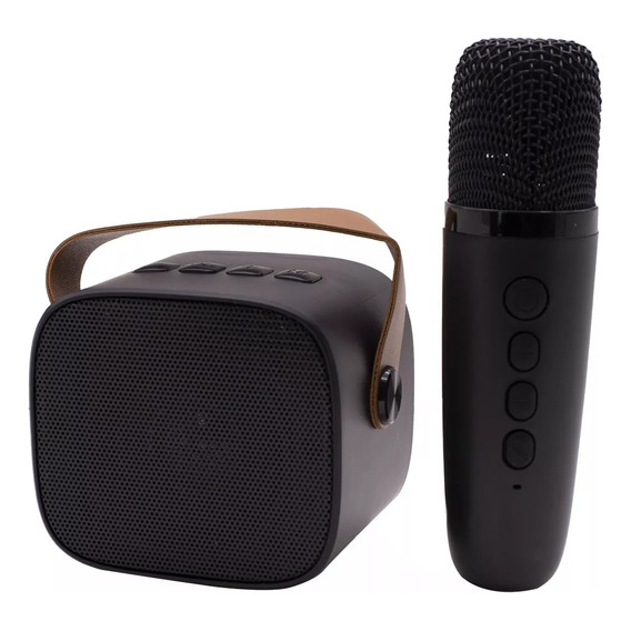 Parlante Portátil Karaoke Con Micrófono Bluetooth Usb 