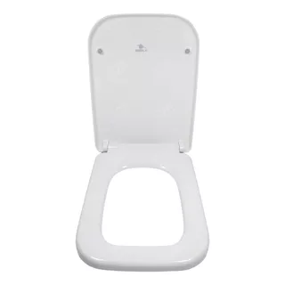 Asiento Inodoro Dioniso Cierre Suave Desmontable Resina Bco Color Blanco