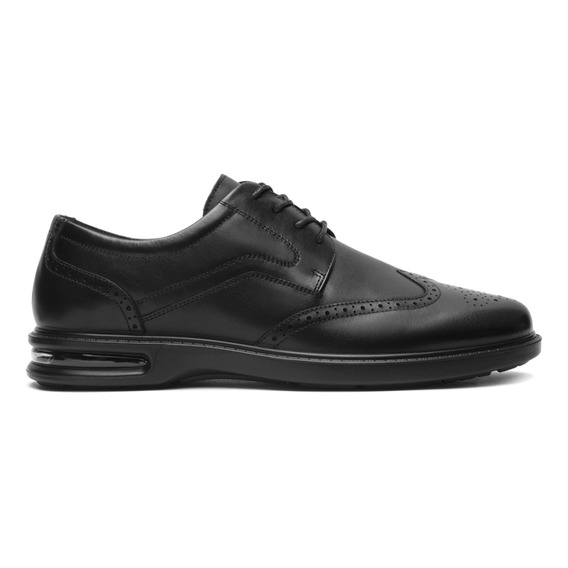 Mocasín Flexi Para Hombre Estilo 417702 Negro