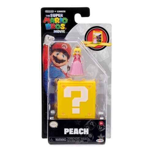  Super Mario Bros La Pelicula Peach Mini Figura Articulada