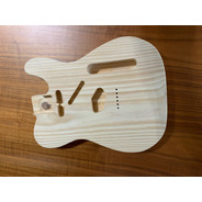 Corpo Guitarra Modelo Tele Em Pinus