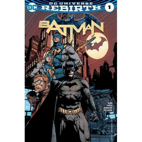 Batman Yo Soy Gotham Vol 1, de King, Tom. Editorial ECC ediciones en español