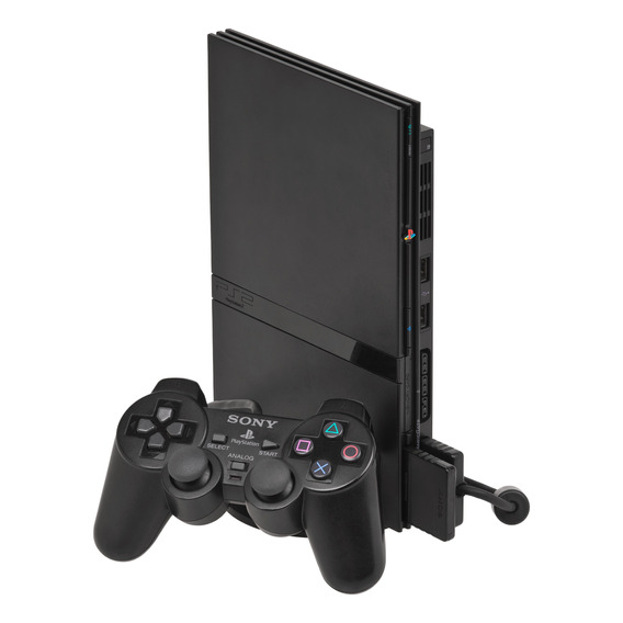 Playstation 2 Slim Lente Andando Joysticks Pendrive Memory