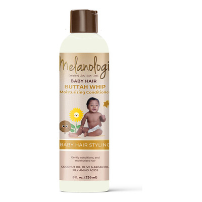 Melanologie Baby Hair Buttah Whip, Sin Sulfato, Sin Alcohol,