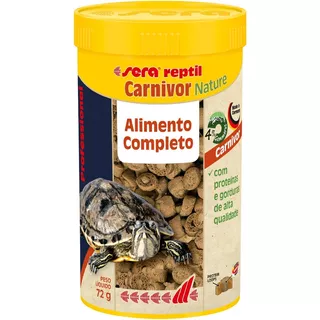 Racao Sera Reptil Professional Carnivor Nature 72g