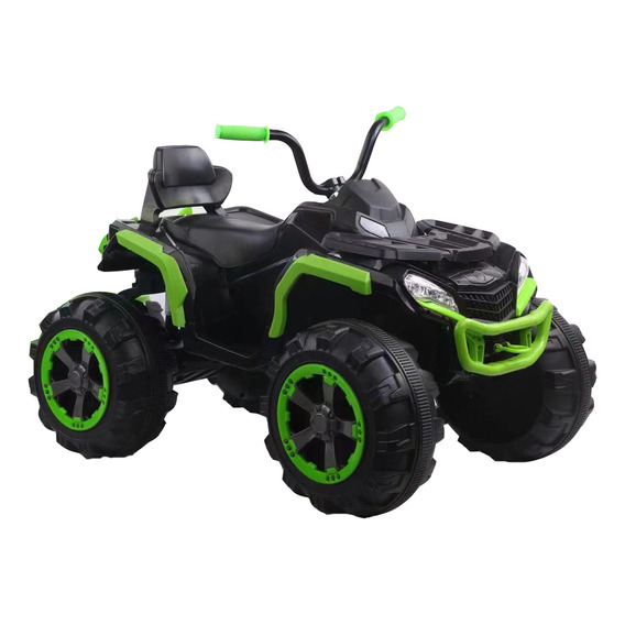 Cuatrimoto A Batería Bebesit Quad Con Carro - Verde