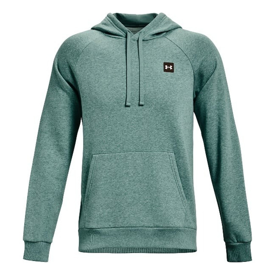 Polerón Under Armour Rival Fleece Hoodie 1357092-391 Verde