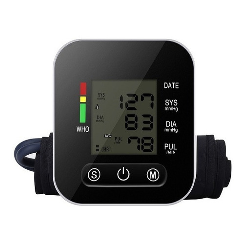 Automatic Digital Arm Blood Pressure Monitor Color Blanco