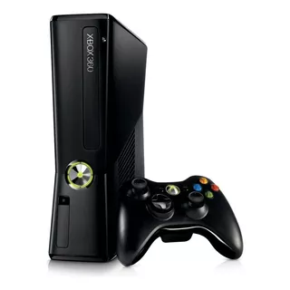 Xbox 360 Slim + Control + Disco Duro 