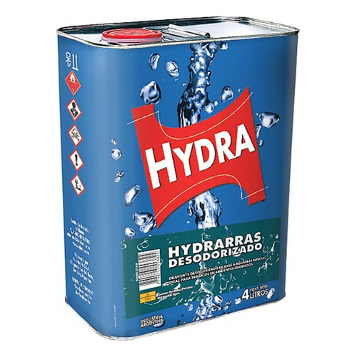 Hydra Aguarras Desodorizado X 1 Litros Hydrarras Bajo Olor