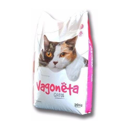 Alimento Vagoneta para gato adulto sabor pescado y pollo en bolsa de 20 kg