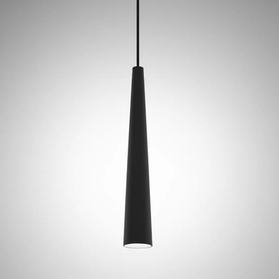 Colgante Konos 20401ne 1l Led 6w Negro Calido Negro
