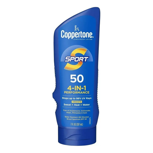 Protector Solar Coppertone Sport Spf 50 4 In 1  207 Ml