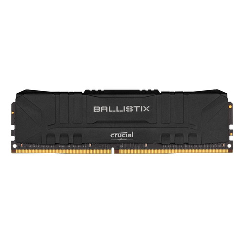 Memoria RAM Ballistix gamer color negro 8GB 1 Crucial BL8G32C16U4