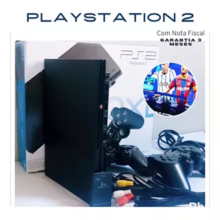 Sony Playstation 2 Slim Original Com Garantia E Nota Fiscal
