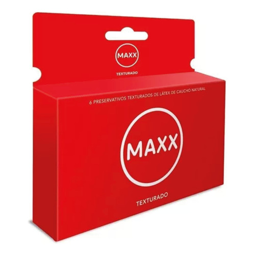 Preservativo Maxx De Latex Texturado X 6 Un