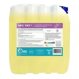 Apc Multilimpiador Telas, Tapicerias, Suciedad 5 Litros 