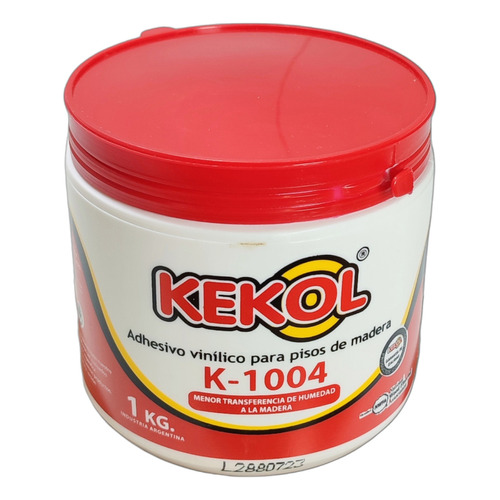 Adhesivo Vinilico Kekol K 1004 1 Kg Para Pisos Color Ocre