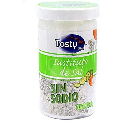 Sustituto De Sal Sin Sodio 105 G Tasty DBS