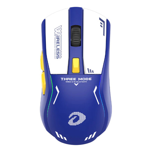 Mouse gamer inalámbrico recargable Dareu  A950 A950 azul real