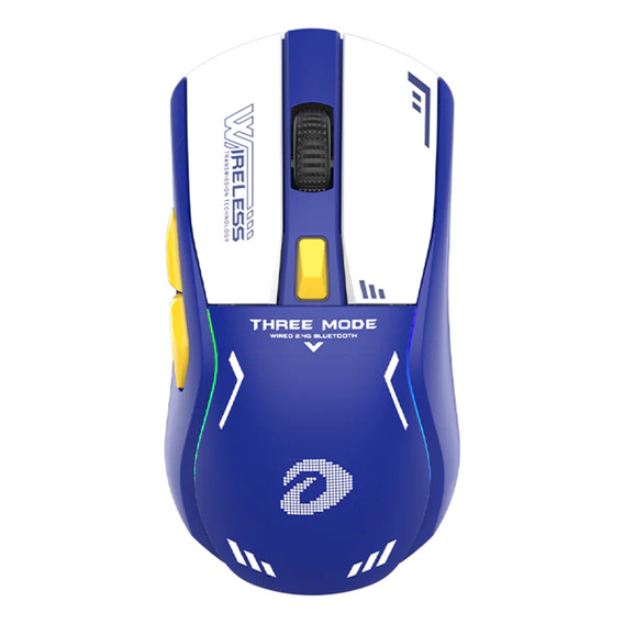 Mouse gamer inalámbrico recargable Dareu  A950 A950 azul real