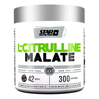 Oxido Nítrico L Citrulline Malate 300 Gr Star Nutrition