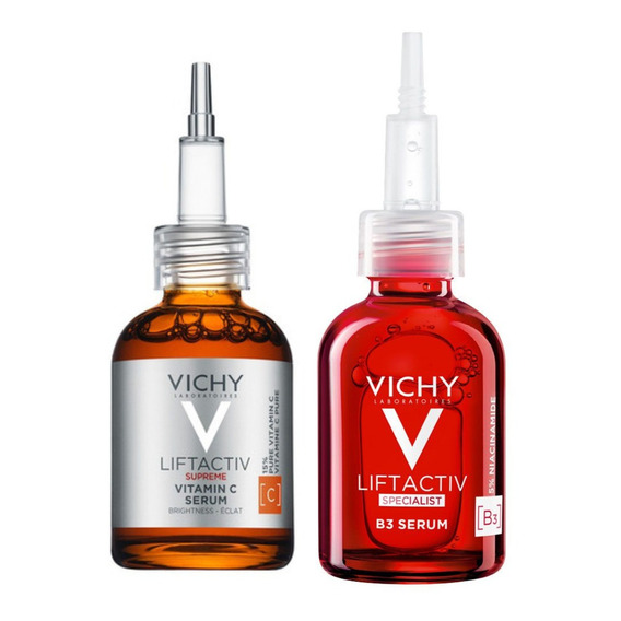 Combo Vichy Serums Liftactiv Vitamina C + Retinol B3