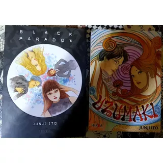 Combo Junji Ito - Black Paradox Y Uzumaki - Ivrea - Manga