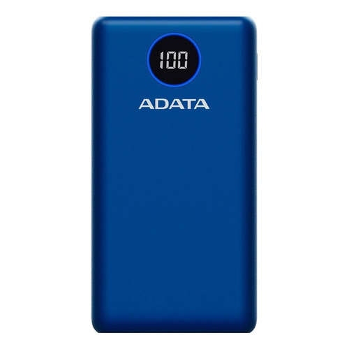 Power Bank 20000mah P20000q Bateria Portatil Tipo C Adata 