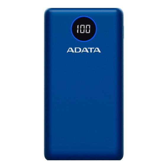 Power Bank 20000mah P20000q Bateria Portatil Tipo C Adata 