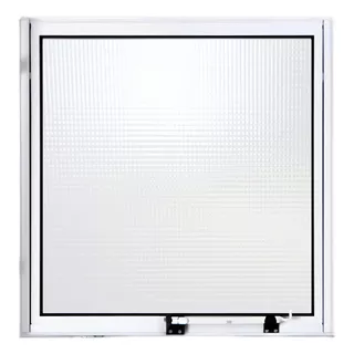 Janela Vitro Max Ar Sem Grade Branco Liso 80x80 Vidro Boreal