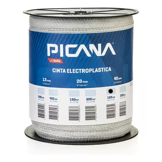 Cinta Electroplastica De 100 Metros X 40 Mm Para Equinos