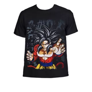 Camiseta Goku Cuarta Fase Dragon Ball Gt Estampada