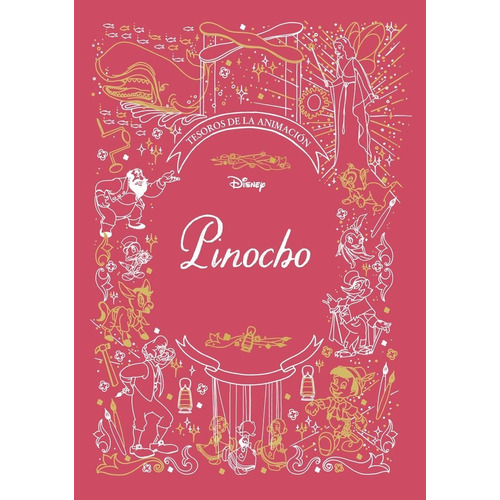 Pinocho. Tesoros De La Animacion, De Disney. Editorial Libros Disney En Español