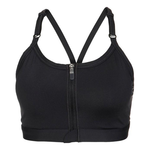 Top Nike Dama W Nk Df Indy Zip Front Bra