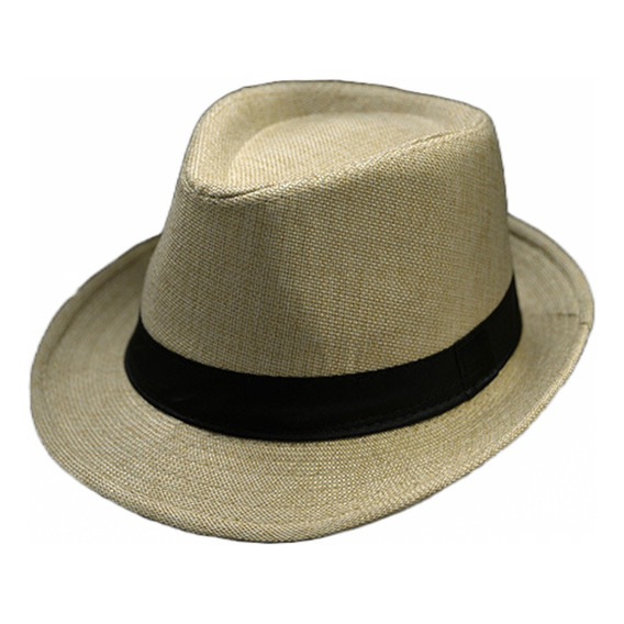 Sombrero Fedora Playa Unisex Gorro Gardel Promo Sol Protege