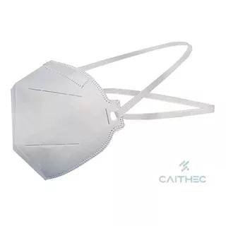 Máscara N95/pff2 Elástico Cabeça Caithec - Kit C/10 Unidades