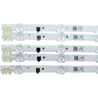 Kit X5 Tiras De Led Samsung Un32f4000 Un32f5000 Un32f5500