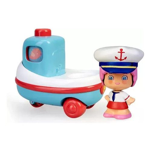 Pinypon My First Baby Figura Con Vehiculo 16288 Color barco